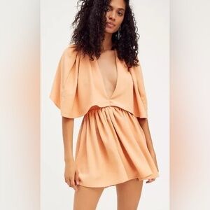 Free People x ATOIR the Consequences Mini Cape Dress